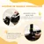 PawHut - Barrière extensible pour chien sans perçage H.94cm-noir PawHut - Barrière extensible pour chien sans perçage H.94cm-noir