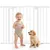 PawHut - Barrière de sécurité-largeur réglable 76-103 cm-blanc PawHut - Barrière de sécurité-largeur réglable 76-103 cm-blanc
