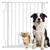 PawHut - Barrière de sécurité chien extensible sans percer H.76 cm-blanc PawHut - Barrière de sécurité chien extensible sans percer H.76 cm-blanc
