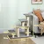 PawHut - Escalier chat 4 marches 8 poteaux jeu boule sisal - gris
