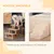 PawHut - escalier chat/chien 4 marches doux - beige