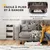 PawHut - Escalier pour Chien Pliable-Max.10kg-Blanc Cassé PawHut - Escalier pour Chien Pliable-Max.10kg-Blanc Cassé