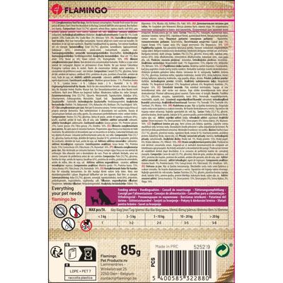 Friandises Hapki Chips Canard et Poisson  85 g pour Chien