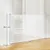 PawHut - Barrière rétractable chien verrouillage auto H.86cm-blanc