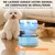 PawHut - Fontaine pour chat 5L filt 3 étapes USB accessoires acier inox