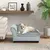 PawHut - Canapé chien avec coffre de rangement H.41,5 cm - bleu