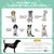 PawHut - Lit chien sur pieds auvent anti-UV Oxford sac inclus - gris PawHut - Lit chien sur pieds auvent anti-UV Oxford sac inclus - gris