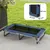 PawHut - Lit à Pieds pour Chien Pliable H.20cm - Bleu PawHut - Lit à Pieds pour Chien Pliable H.20cm - Bleu