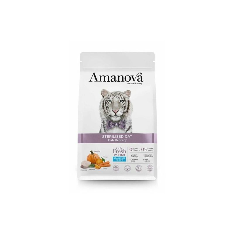 Amanova - Amanova Chat Stérilisé Poisson