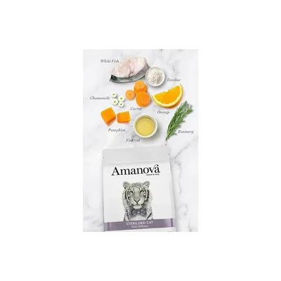 AMANOVA - Amanova Chat Stérilisé Poisson