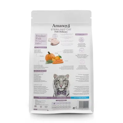 AMANOVA - Amanova Chat Stérilisé Poisson