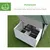 PawHut - Poulailler cottage enclos H.97 cm - vert blanc