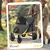 PawHut - Poussette Chien Pliable 4 Roues avec Rangements - noir gris jaune PawHut - Poussette Chien Pliable 4 Roues avec Rangements - noir gris jaune