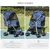 PawHut - Poussette chien pliable rangement laisse coussin inclus - bleu PawHut - Poussette chien pliable rangement laisse coussin inclus - bleu