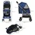 PawHut - Poussette chien pliable rangement laisse coussin inclus - bleu PawHut - Poussette chien pliable rangement laisse coussin inclus - bleu