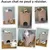 Pawffee Niche pour Chat d'Intérieur, Nid de Chat Grande Maison à 2 Étages Pawffee Niche pour Chat d'Intérieur, Nid de Chat Grande Maison à 2 Étages