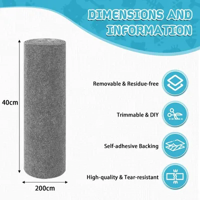 Pawffee  Chat adhésif Tapis grattoir Protection canape Chat Anti Griffe