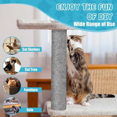 Pawffee  Chat adhésif Tapis grattoir Protection canape Chat Anti Griffe
