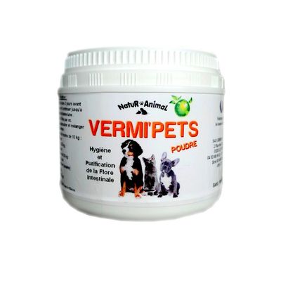 GREENWORLD - VERMI'PET POUDRE - NATUR'ANIMAL