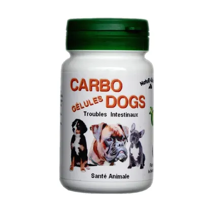 GREENWORLD - CARBO DOGS TROUBLES INTESTINAUX - NATUR'ANIMAL GREENWORLD - CARBO DOGS TROUBLES INTESTINAUX - NATUR'ANIMAL