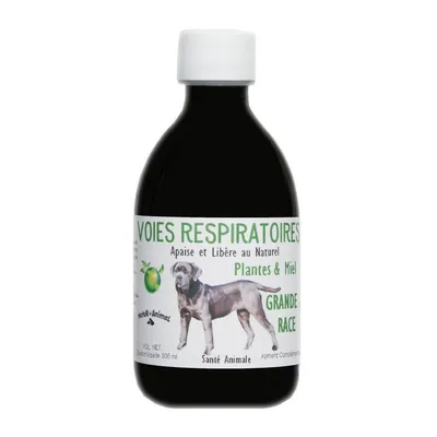 GREENWORLD - VOIES RESPIRATOIRES CHIENS +60 KG - NATUR'ANIMAL GREENWORLD - VOIES RESPIRATOIRES CHIENS +60 KG - NATUR'ANIMAL