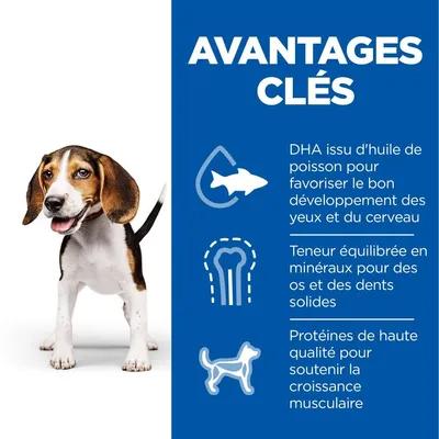 HILL'S - CHIEN SCIENCE PLAN PUPPY MEDIUM POULET HILL'S - CHIEN SCIENCE PLAN PUPPY MEDIUM POULET