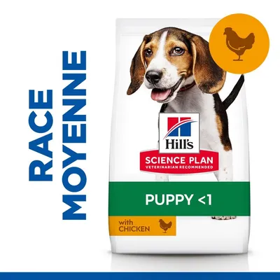 HILL'S - CHIEN SCIENCE PLAN PUPPY MEDIUM POULET HILL'S - CHIEN SCIENCE PLAN PUPPY MEDIUM POULET