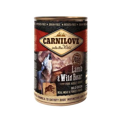 CARNILOVE - Pâtée chien Adulte Agneau et Sanglier - Carnilove
