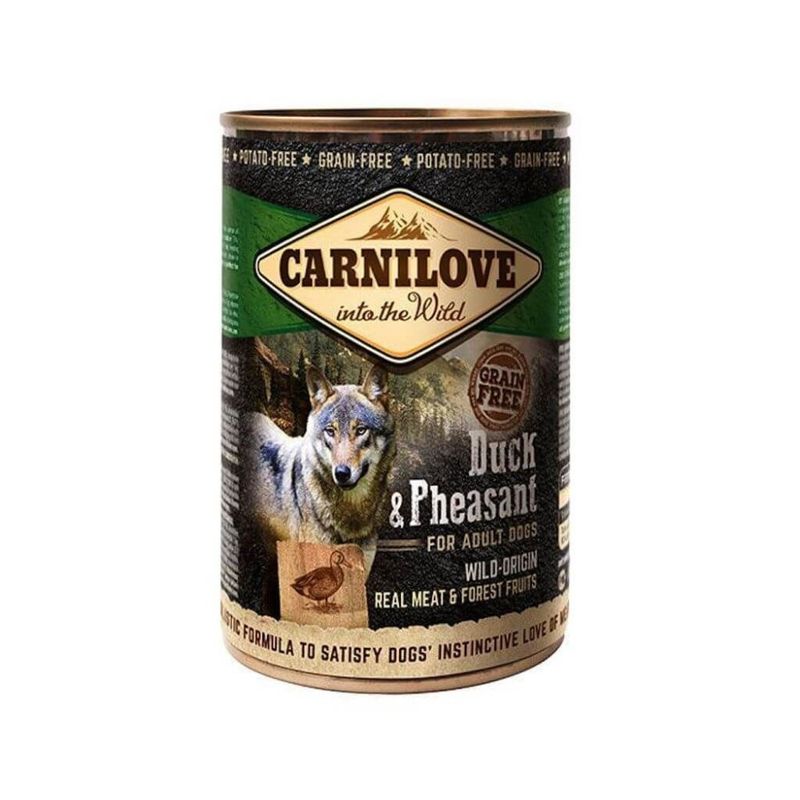 CARNILOVE - Pâtée chien Adulte Canard et Faisan - Carnilove