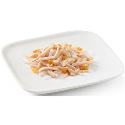SCHESIR - Pâtées en morceaux chien poulet/Papaye (sachet 150g) - Schesir