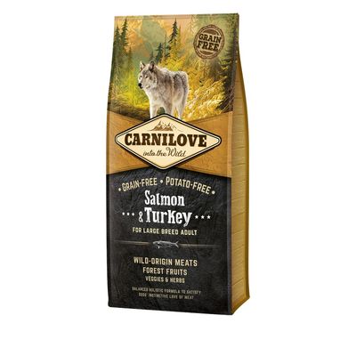 CARNILOVE -   chien Adulte Large Saumon et Dinde - Carnilove
