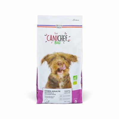 CANICHEF -   BIO CHIEN ADULTE MOYENNE ET GRANDE RACE
