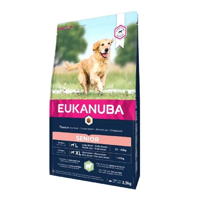 EUKANUBA -   CHIEN SENIOR AGNEAU LARGE - EUKANUBA