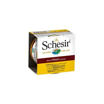 SCHESIR - Pâtée naturel filet de poulet chat (boite 85g) - SCHESIR SCHESIR - Pâtée naturel filet de poulet chat (boite 85g) - SCHESIR
