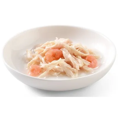 SCHESIR - Bouillon poulet/crevette chat (boite 70g) - SCHESIR