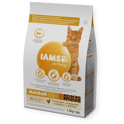 IAMS - chat boule de poils - IAMS for Vitality IAMS - chat boule de poils - IAMS for Vitality