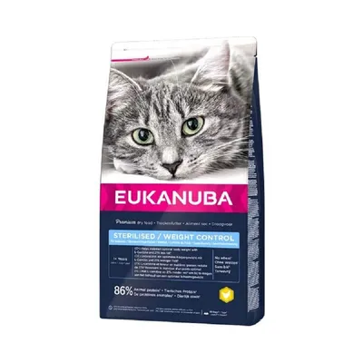 Eukanuba - Croquettes au Poulet pour Chat Stérilisé