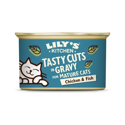 LILY'S KITCHEN -  CHAT POISSON TASTY CUTS EN SAUCE