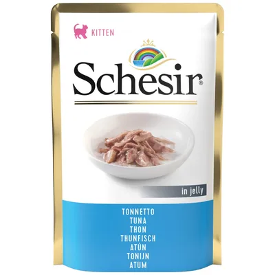 SCHESIR - Gelée filet thon chaton (sachet 85g) - SCHESIR SCHESIR - Gelée filet thon chaton (sachet 85g) - SCHESIR