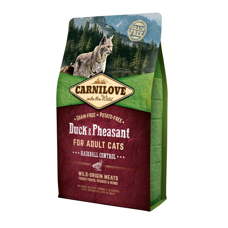 CARNILOVE -   chat Adulte Hairball Canard et faisan - Carnilove