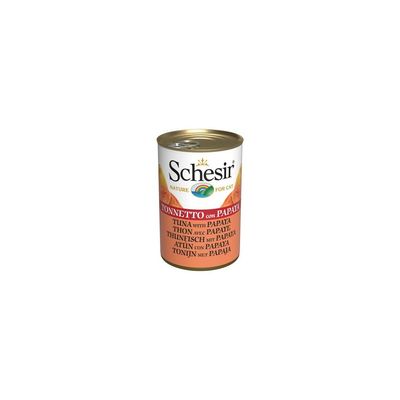 SCHESIR - Pâtée en gelée thon/papaye chat (boite 140g) - SCHESIR
