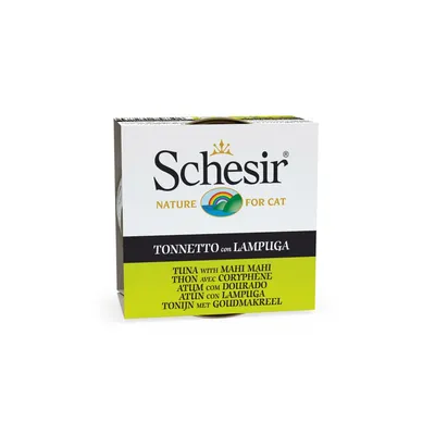 SCHESIR - Pâtée en gelée thon/coryphène chat (boite 85g) - SCHESIR SCHESIR - Pâtée en gelée thon/coryphène chat (boite 85g) - SCHESIR