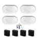 Nachfüllpackung für Katzen-/Hundebrunnenfilter – 4er-Pack