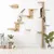 Pawffee Étagères Murales pour Chat, 2 Plateformes,
