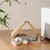 Pawffee Griffoir pour Chat Extra Long de 42 cm en Forme de Maison pour Chat