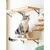 Pawffee Étagère Murale Flottante avec Tapis Griffoir pour Chat
