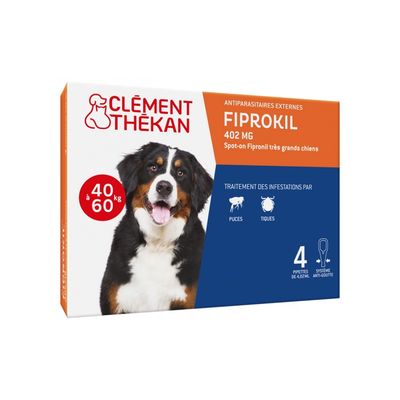 Clement Thékan - FIPROKIL CHIEN 40 - 60 KG - CLEMENT THEKAN