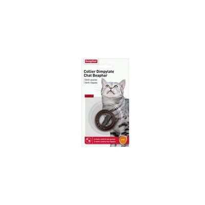 BEAPHAR - Collier antiparasitaires dimpylat Chat