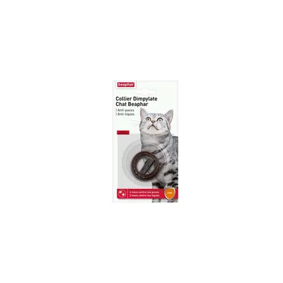 BEAPHAR - Collier antiparasitaires dimpylat Chat BEAPHAR - Collier antiparasitaires dimpylat Chat