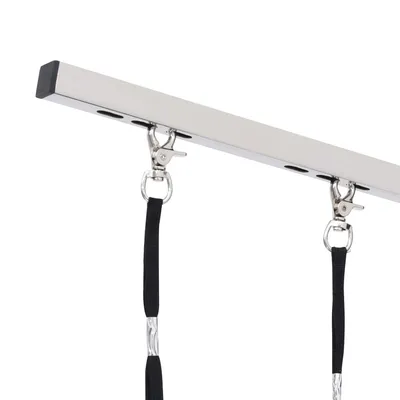 vidaXL - Table de toilettage - Acier réglable avec panier